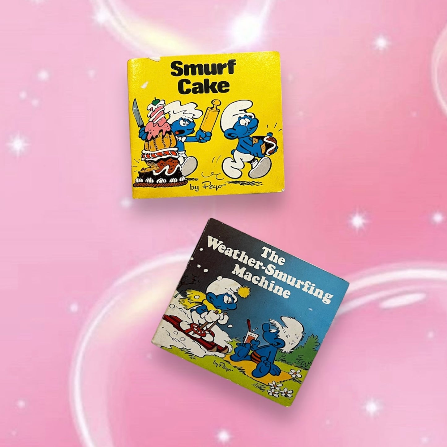 1982 Smurf Book Bundle